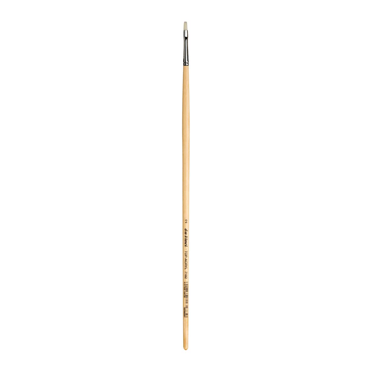 da Vinci TOP ACRYL Series 7182 Synthetic Flat Brush